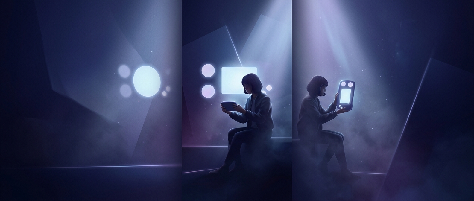 The handheld console you could play two ways