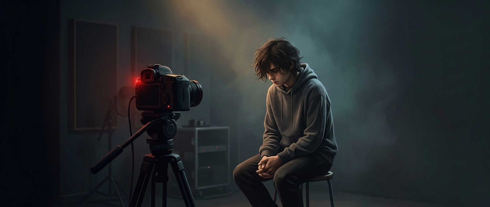 Why apology videos look deliberately miserable