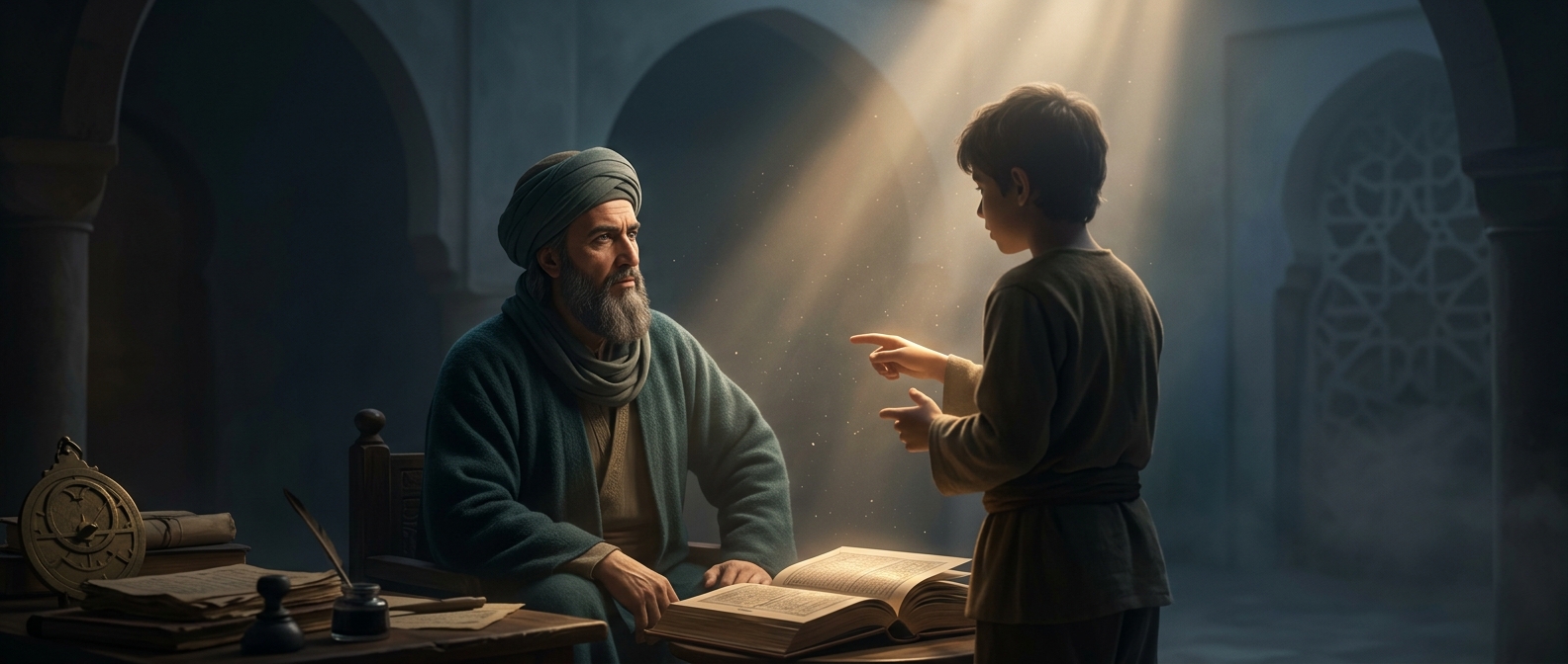 Ibn Arabi got his philosophy from a random teenager