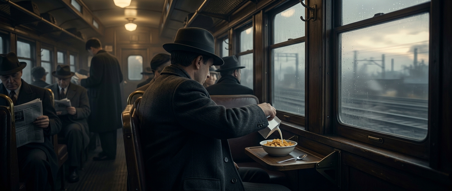 How commuting helped make cold cereal popular