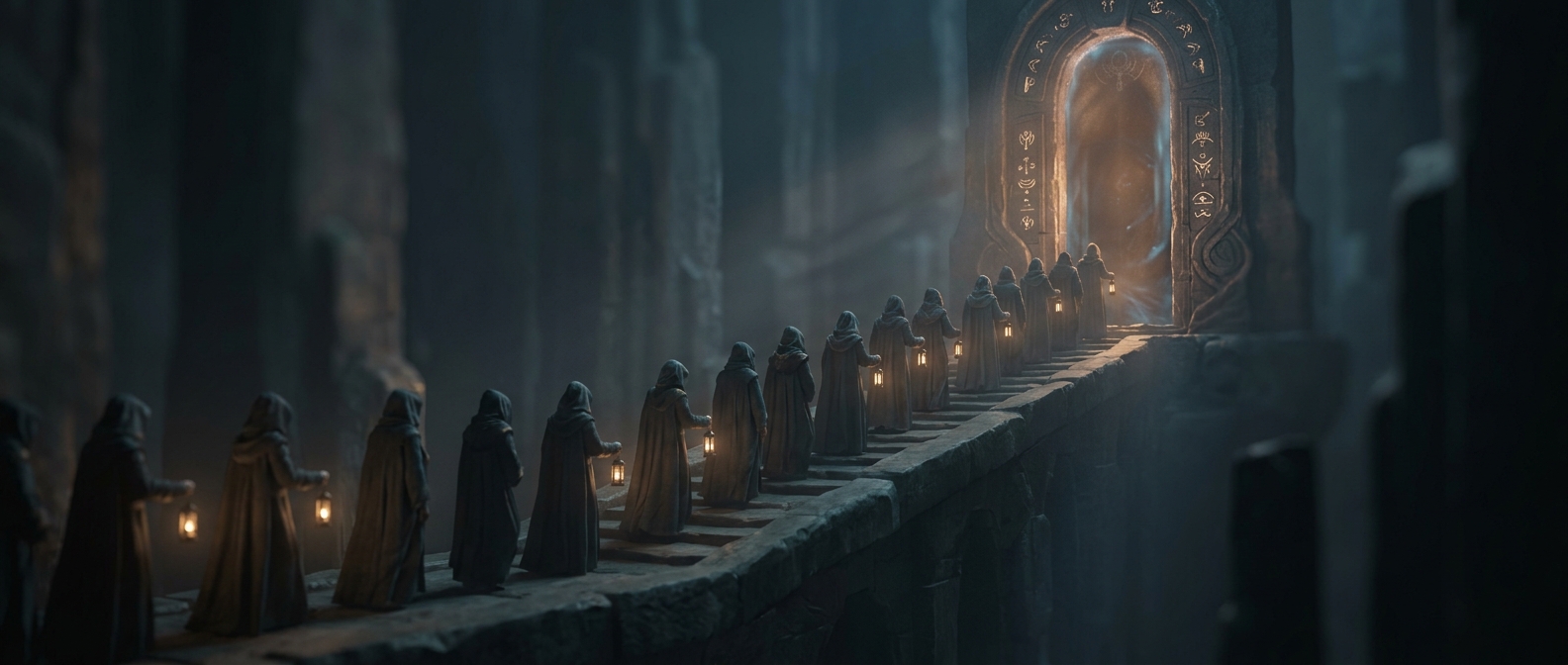 Queuing up in massive lines for proximity