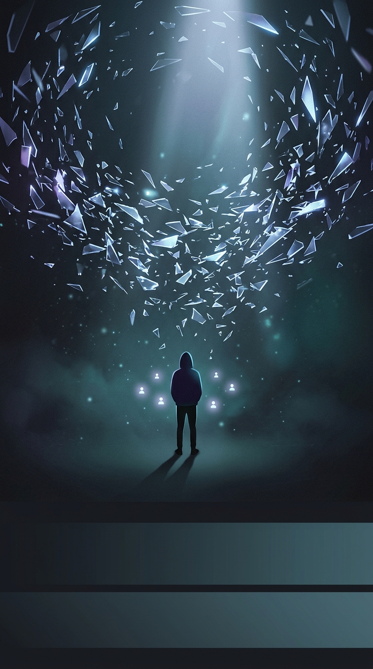 Getting cyberbullied in a chat room of five thousand people is actually more dangerous than a chat of five. Why?