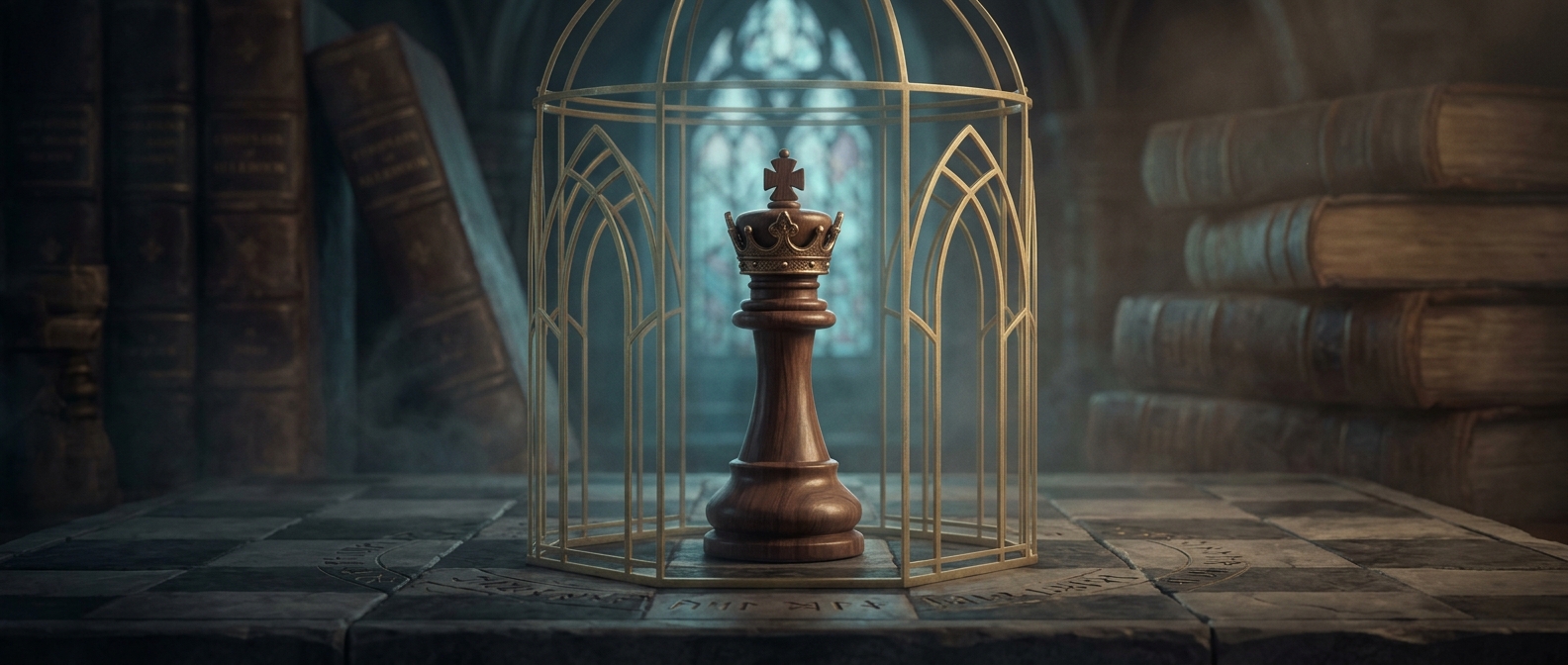 Why crowned pieces still crawl in American checkers