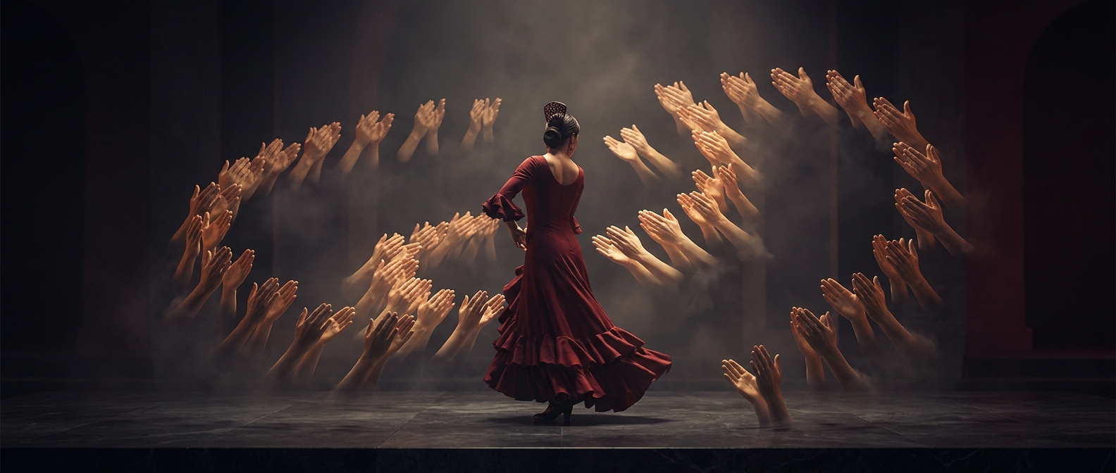 The claps that keep flamenco moving