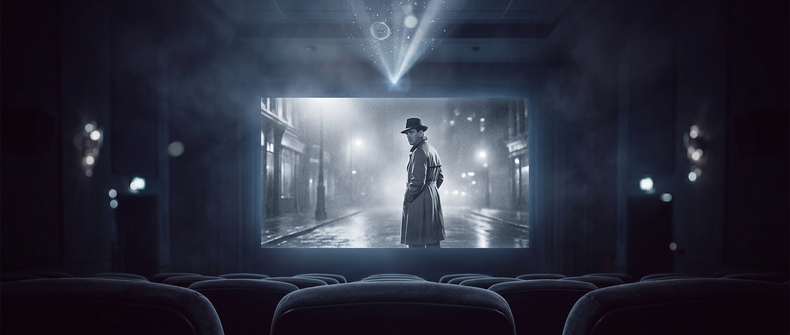 Why digital movies add fake film grain