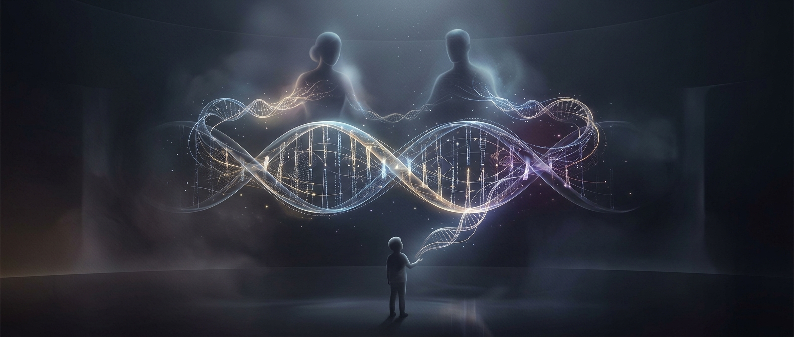 Inheriting physical traits requires complex algorithms