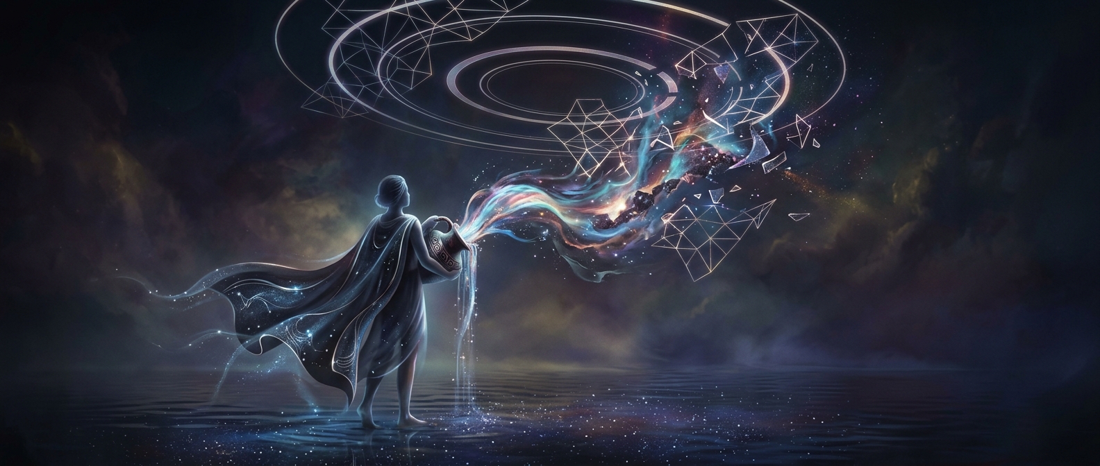 Aquarius rebels against literal cosmic order