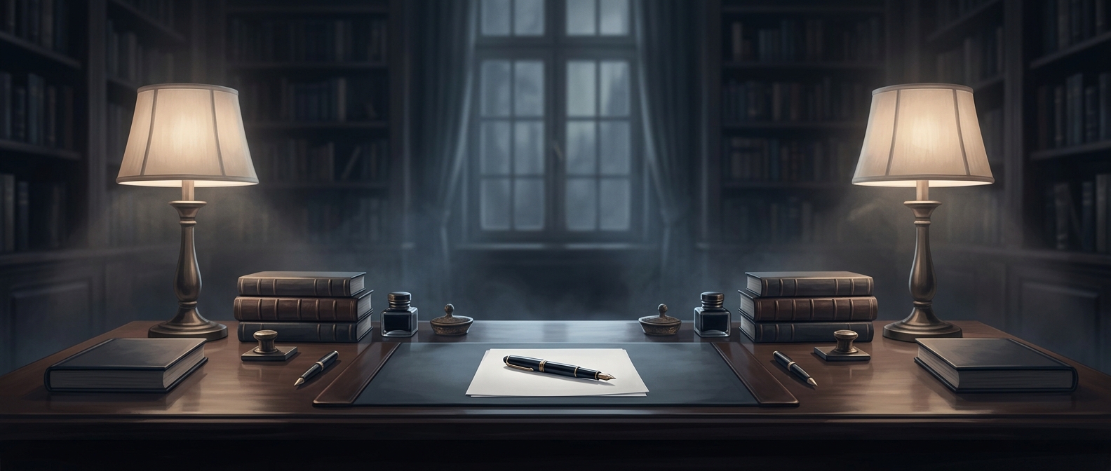 Thomas Mann couldn't write until his desk was perfect
