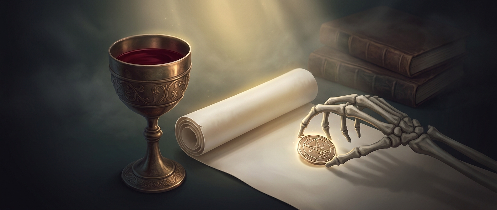 Key of Solomon rituals demand virgin parchment and lion blood to successfully bootstrap magic tools