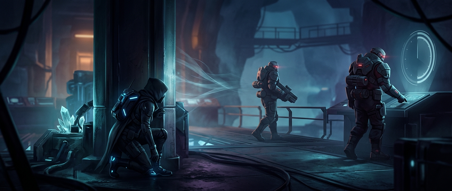 Why video game guards forget you so quickly