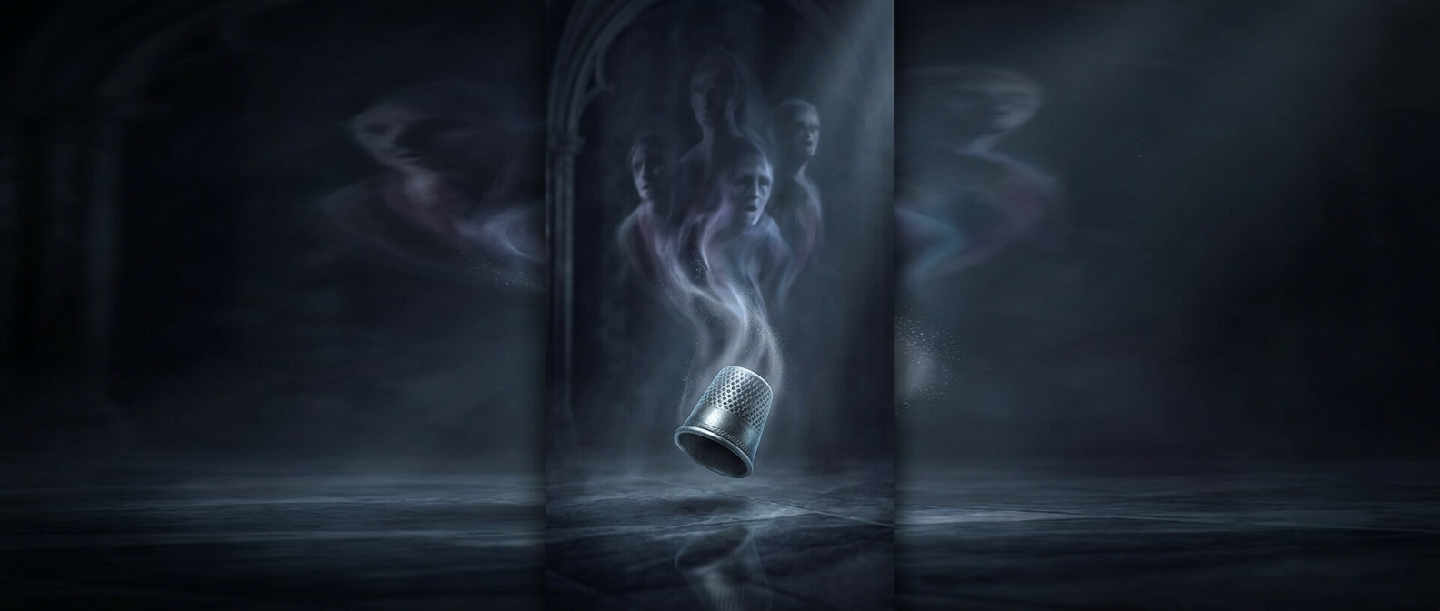 Dropping silver thimbles summons foolish people