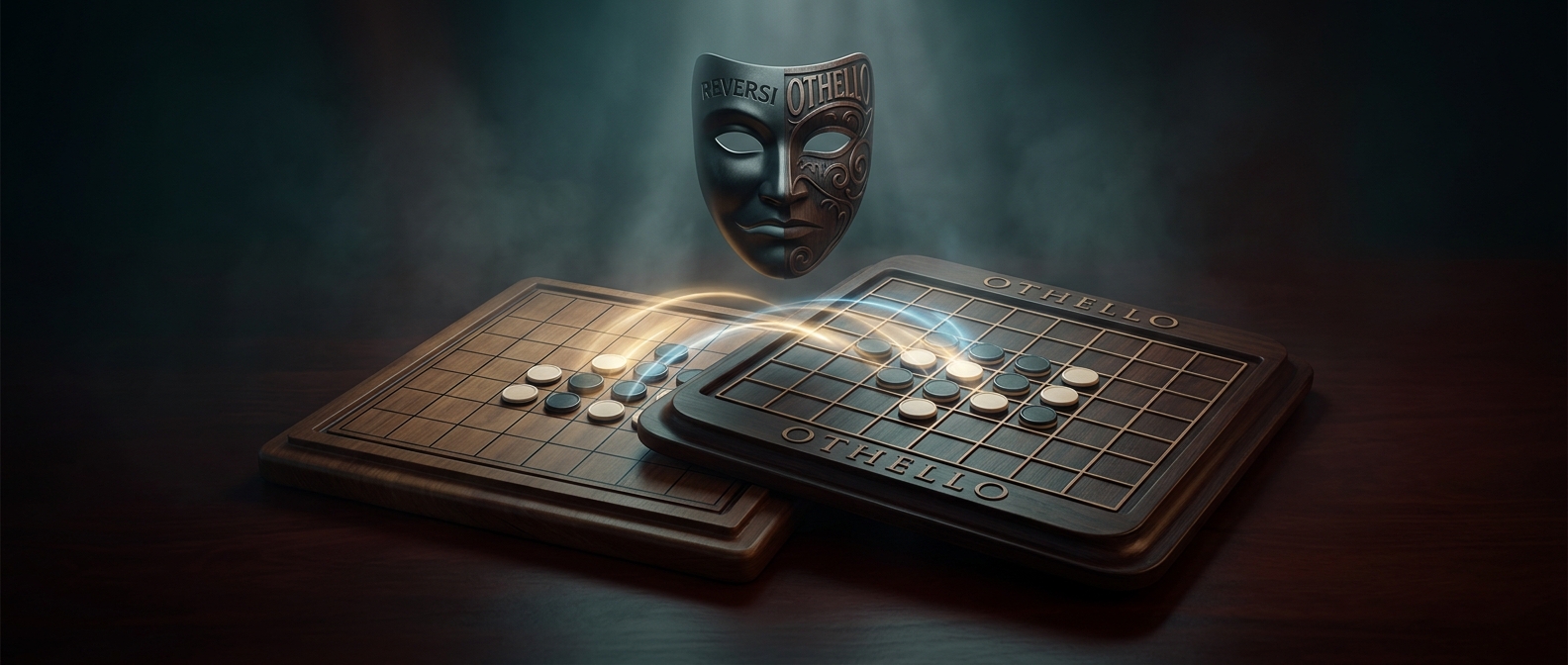 Othello is Reversi with a Shakespearean makeover