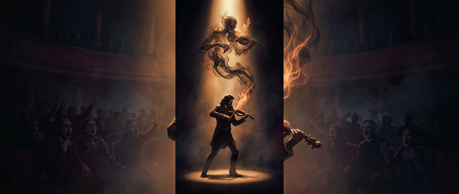 Why Paganini was rumored to have made a deal with the devil