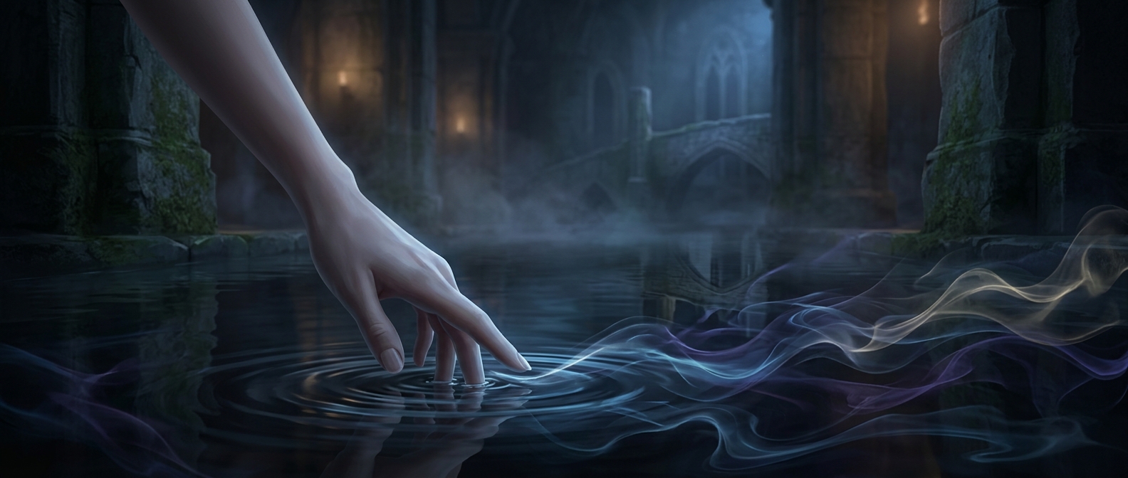 Liquid molecules hold emotional grudges from past locations