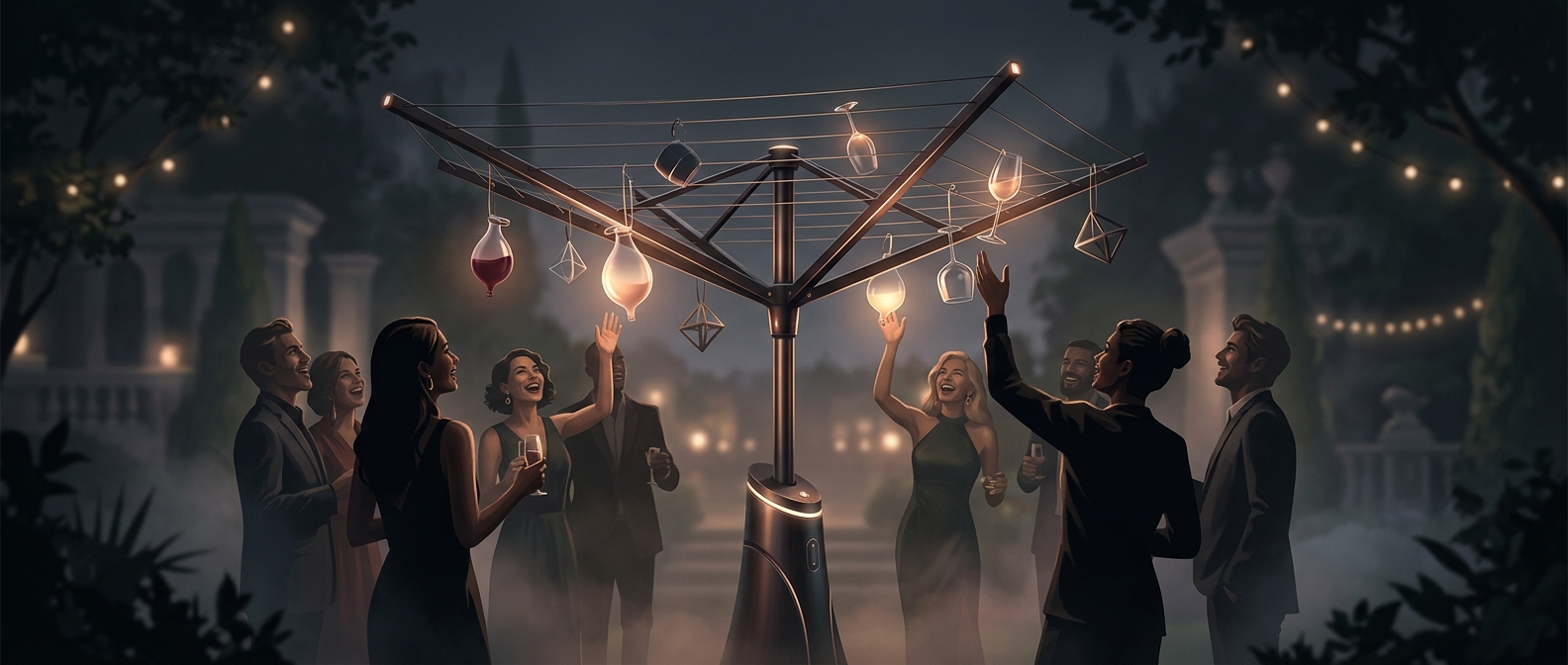 The Australian drinking game played on a clothesline
