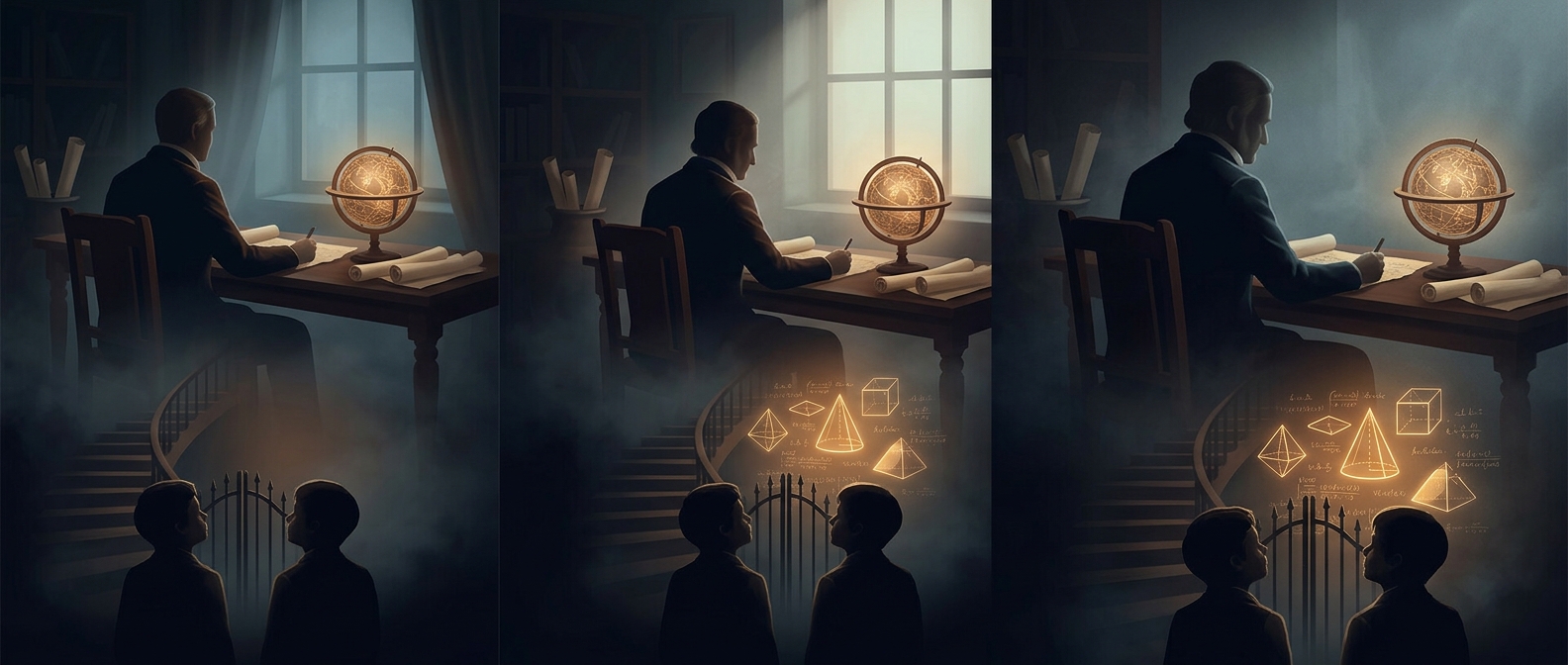 A mathematician forbade his sons to study math