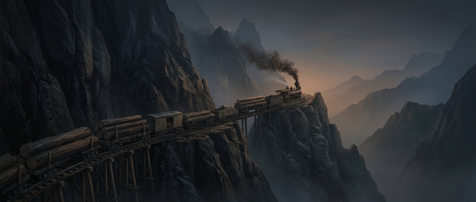 The locomotive that could climb nearly vertical tracks