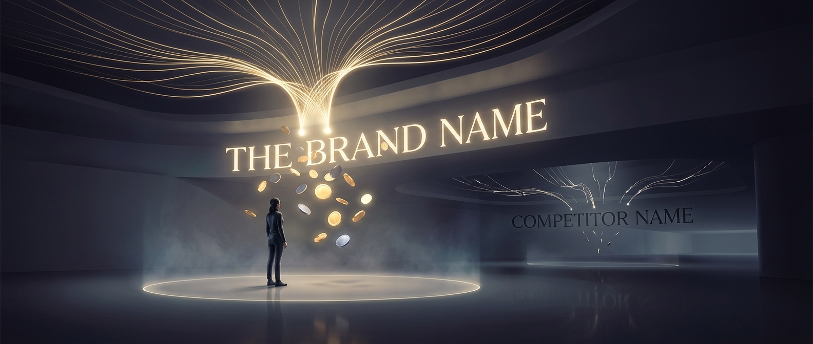 Why brands pay to appear under their own names