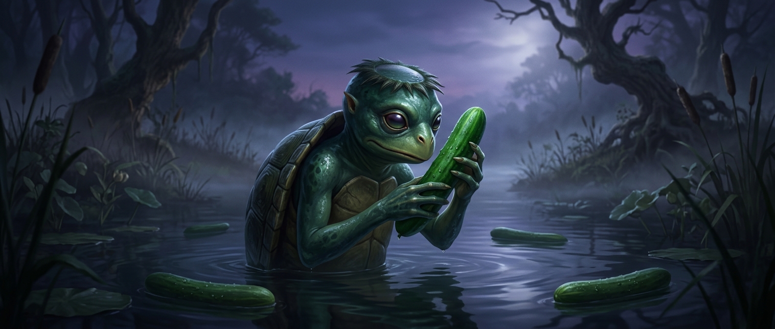 Kappa are water dwellers obsessed with cucumbers