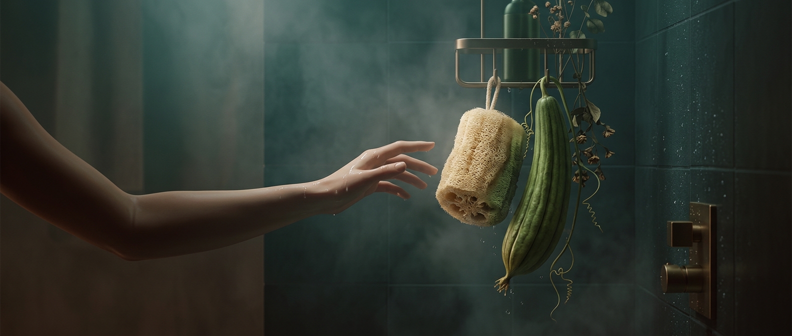 Your loofah is probably a dried gourd