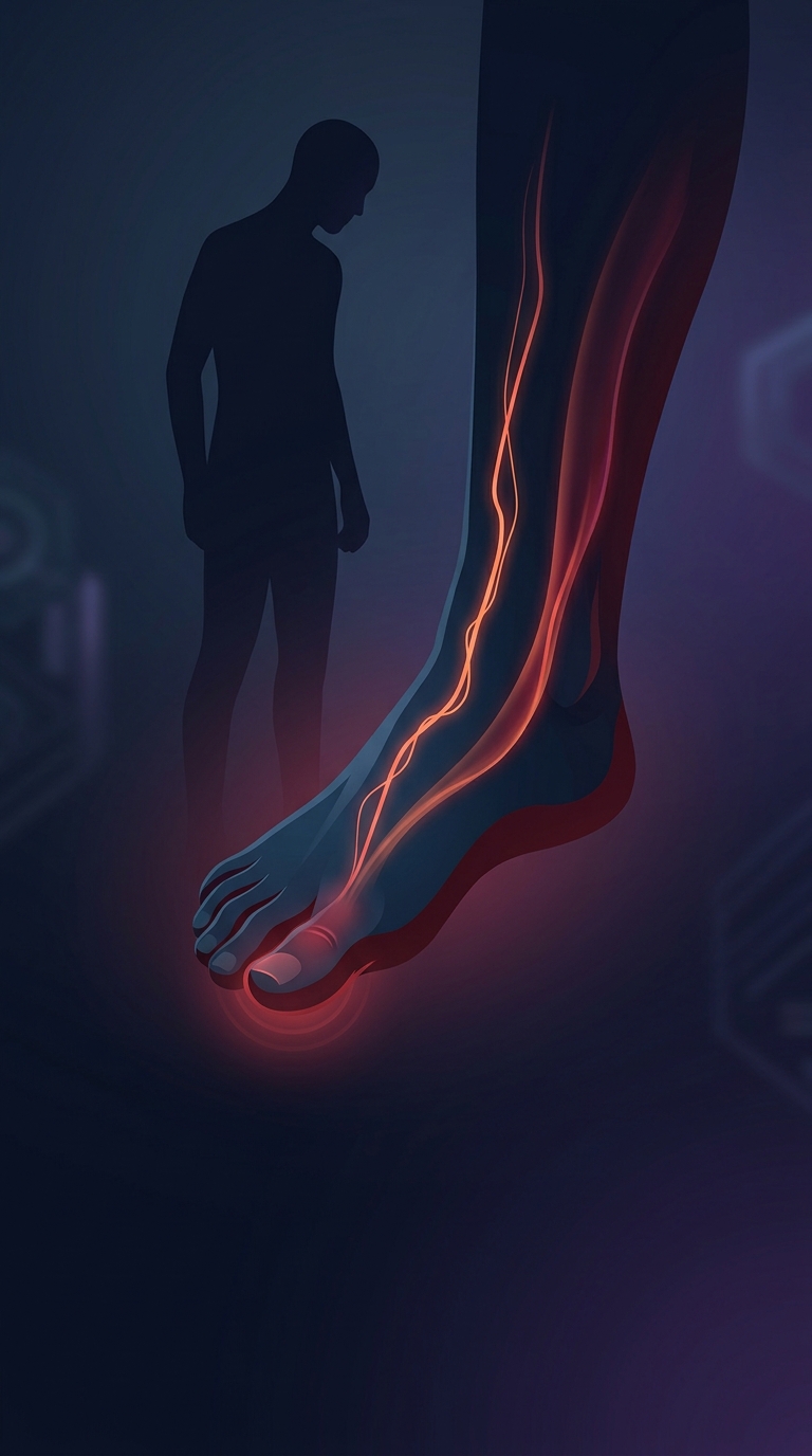 Why does stubbing your toe predictably generate a second, deeply agonizing wave of pain a few seconds after the initial impact?