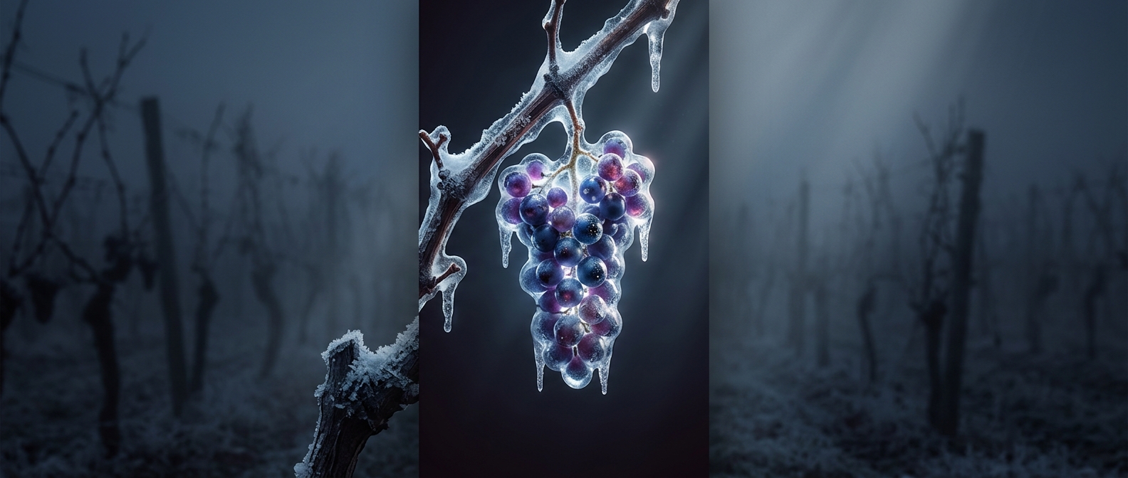 Для ледяного вина виноград должен замёрзнуть на лозе