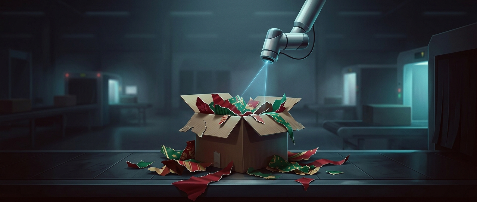Why agents tear open wrapped gifts