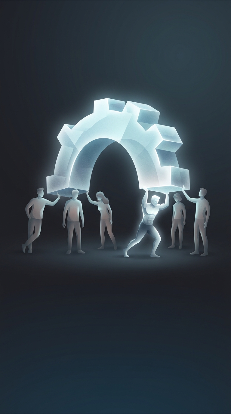 Individuals inherently put in significantly less effort when working in a group compared to when they are working entirely alone.