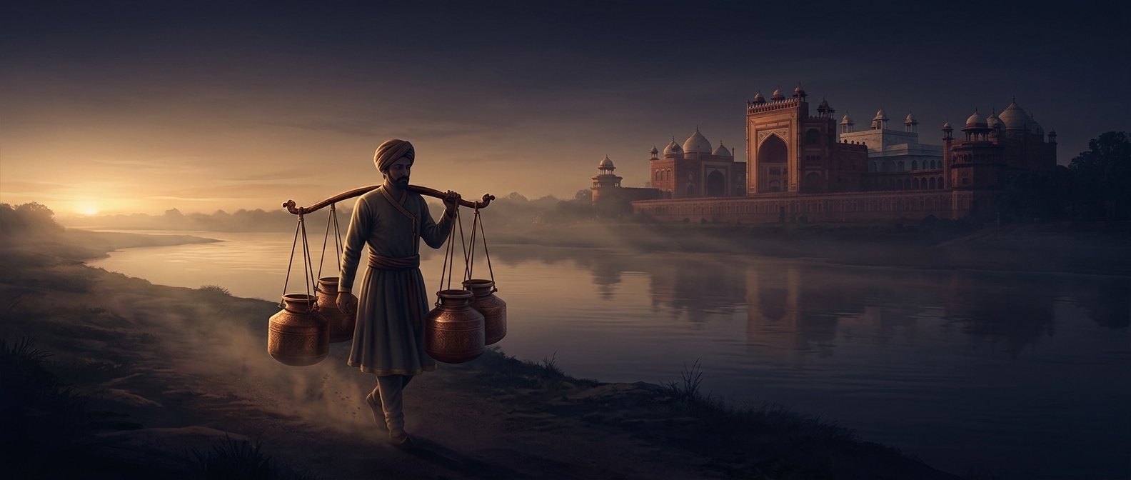 Akbar's royal kitchen required Ganges water daily