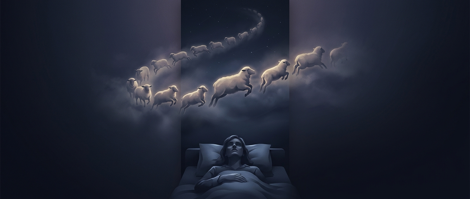 Why counting sheep may keep you awake