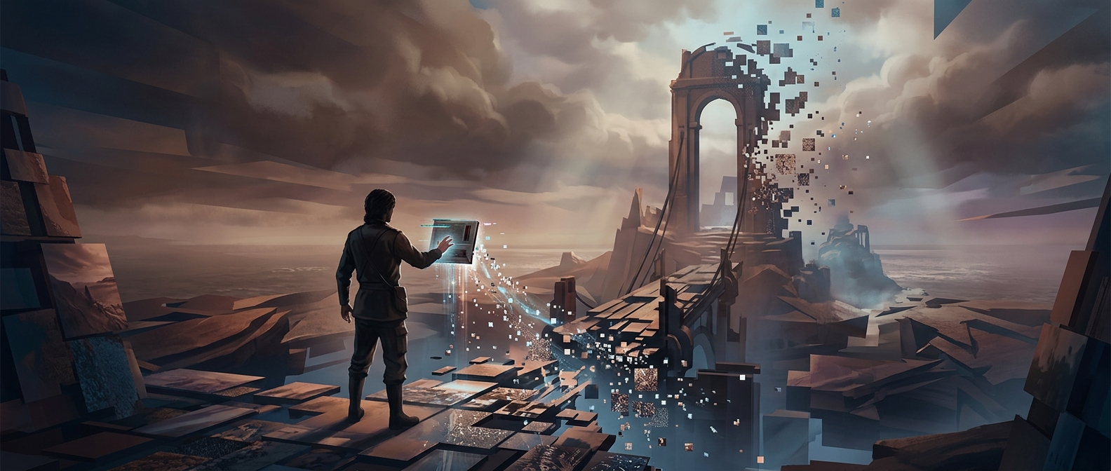 Myst was a slideshow disguised as a 3D world