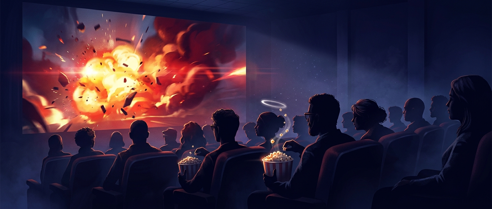 The strange ritual of watching movies with strangers