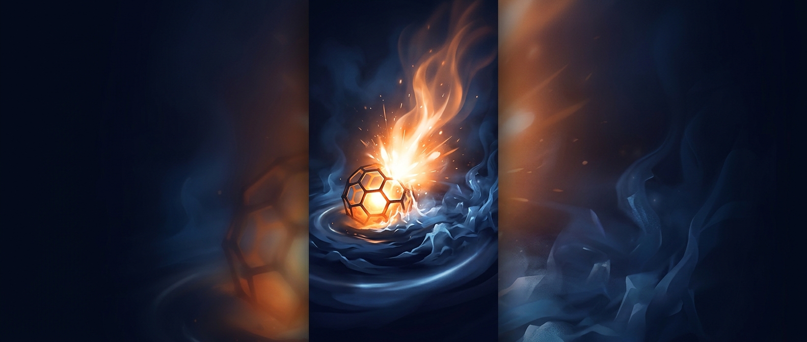Liquid oxygen makes carbon burst into flame