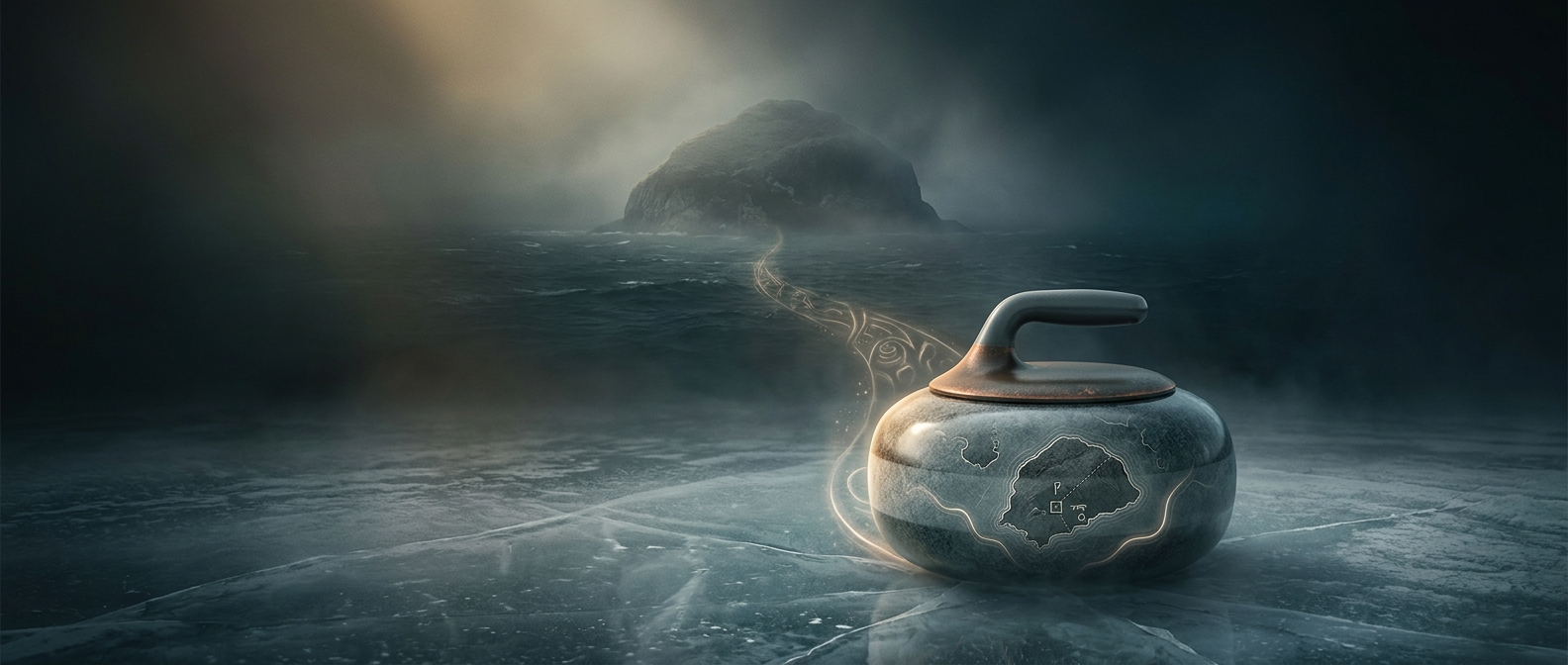 Almost every curling stone comes from one tiny island