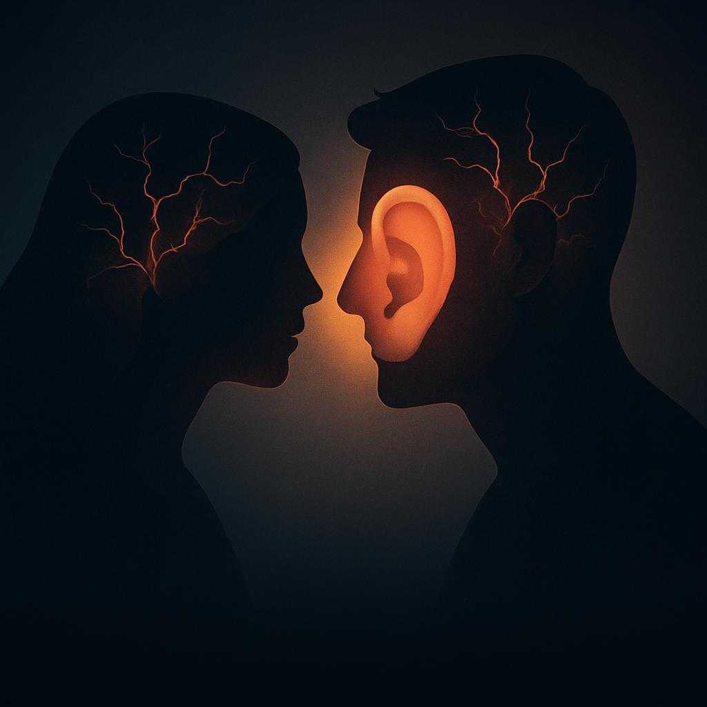 In tense online arguments and couple fights alike, which listening style most effectively calms conflict and keeps both sides from spiraling into mutual defensiveness?