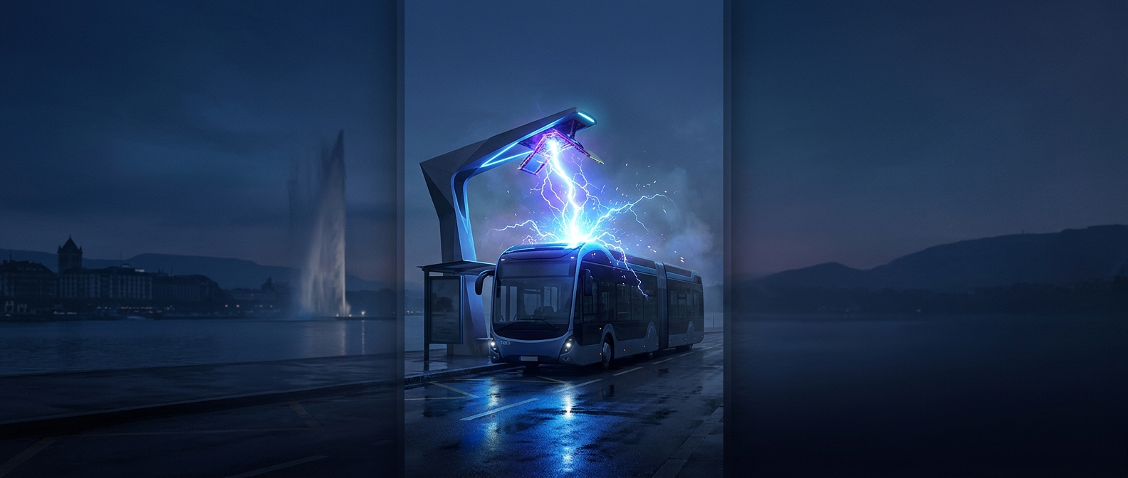 This bus can recharge in under 20 seconds
