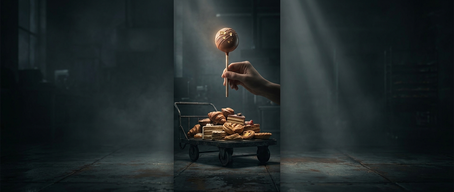 Cake pops put basic pastries on convenient sticks