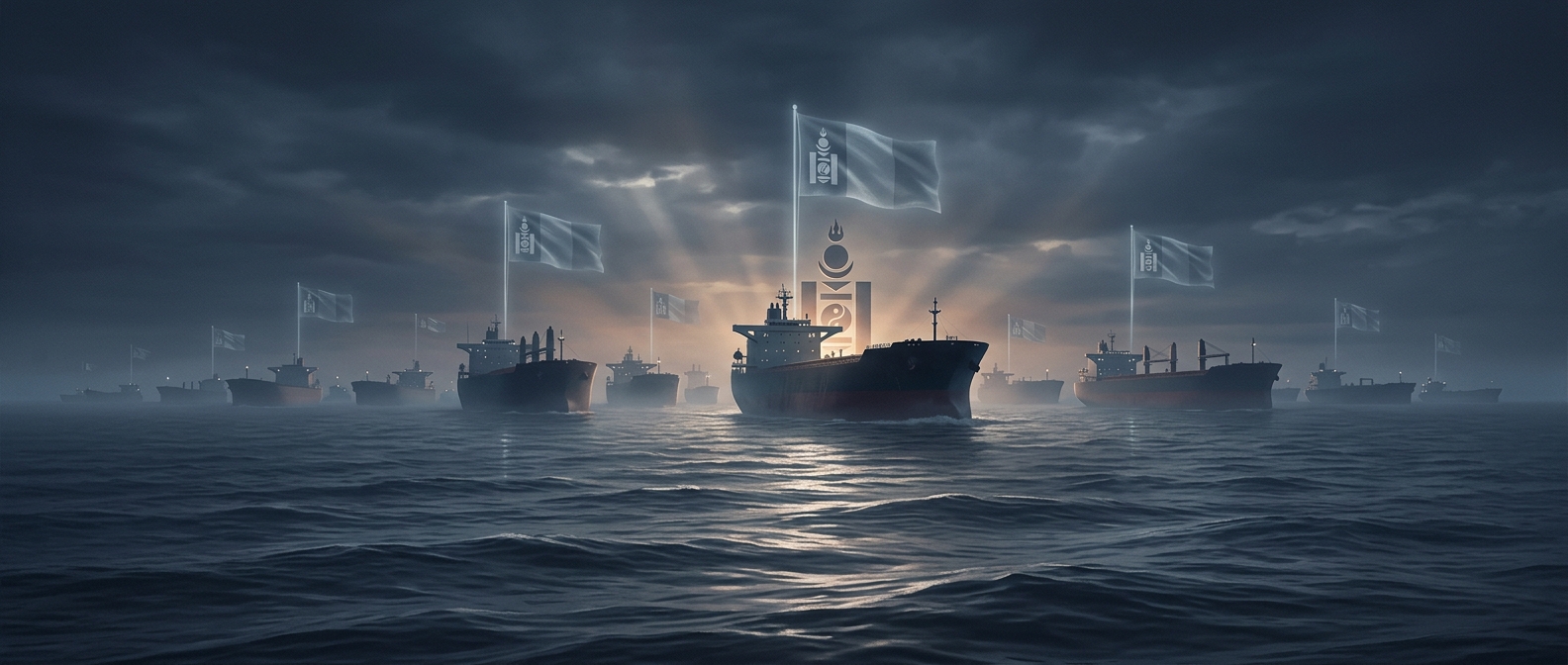 Why landlocked Mongolia has a global ship registry