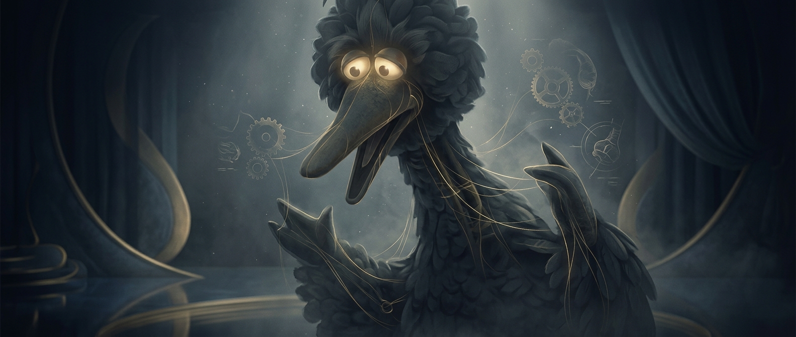 Why Big Bird was designed to look harmless