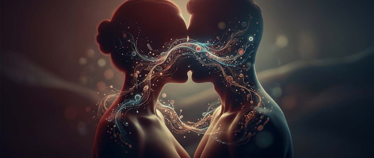 A ten-second kiss can swap 80 million bacteria