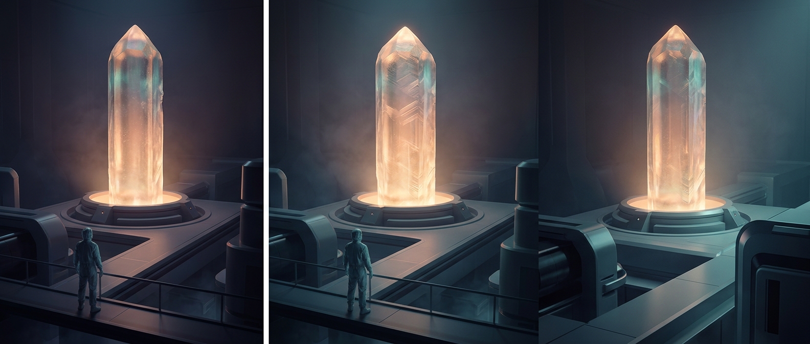 Every chip starts as a giant crystal cylinder