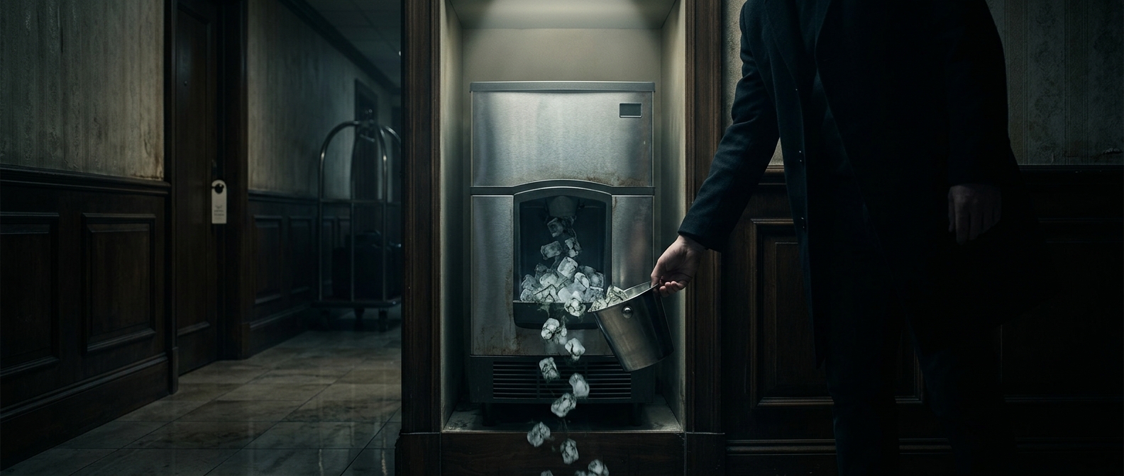 The mold hiding inside hotel ice machines