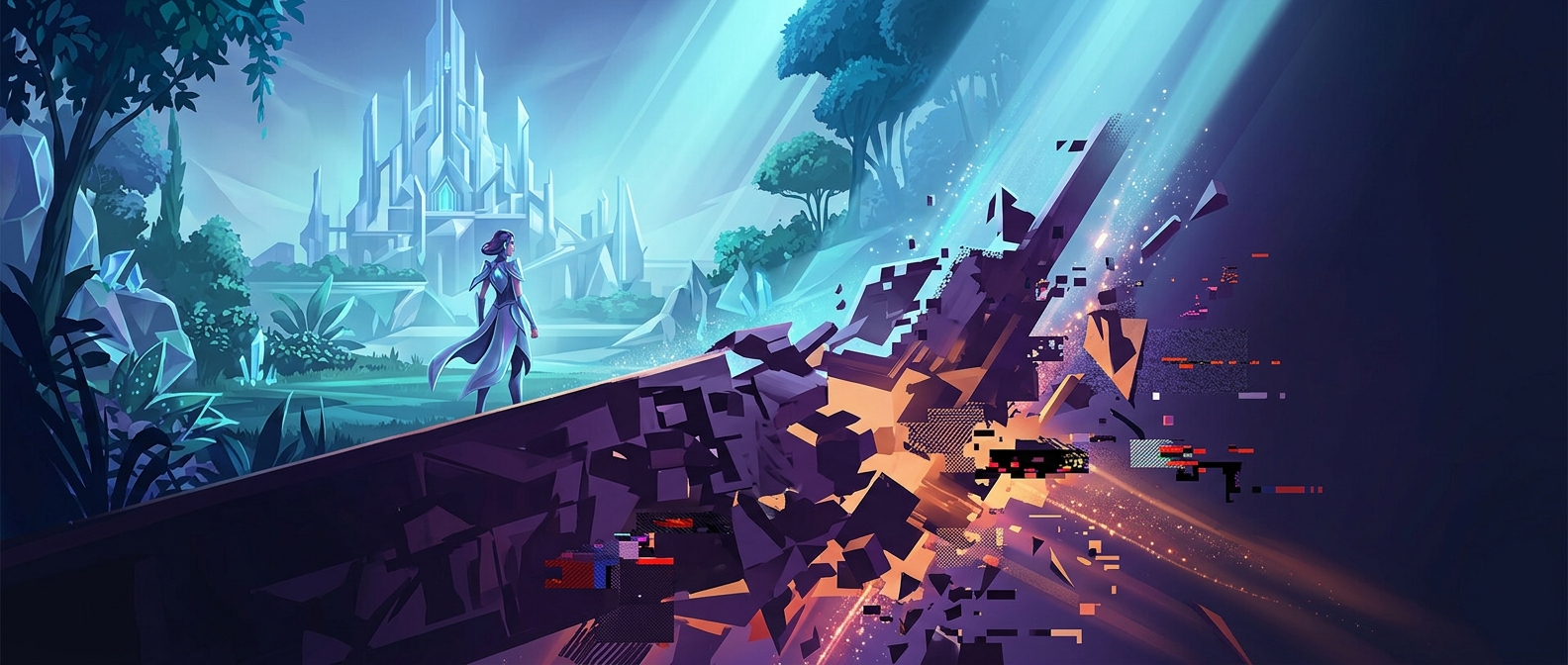 Why virtual worlds fall apart at the edges