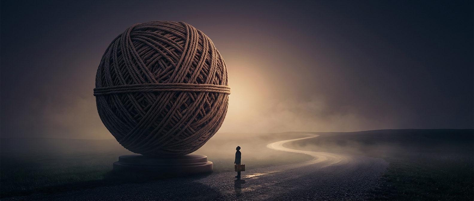 How a farmer's string ball became a 20,000-pound giant