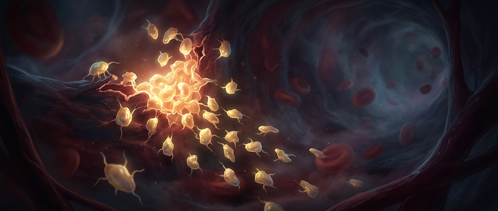 How platelets build a microscopic plug