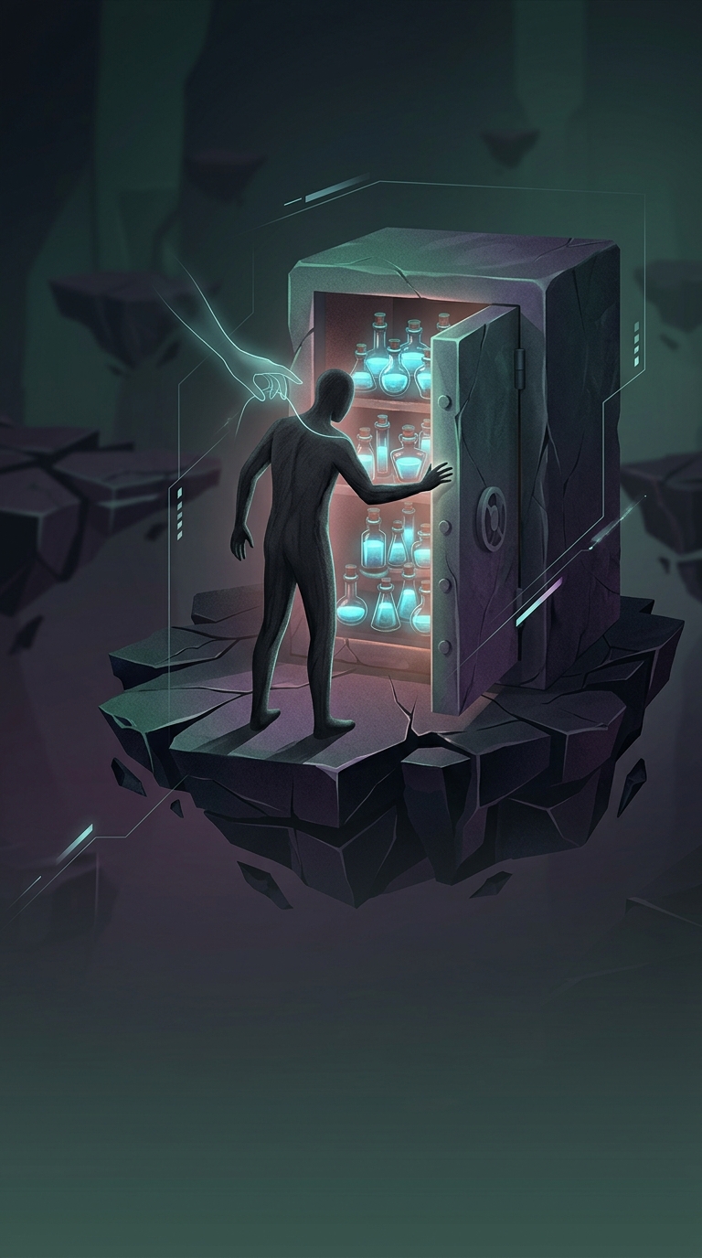 Why do gamers almost universally hoard powerful healing items until the end credits roll without ever using them?