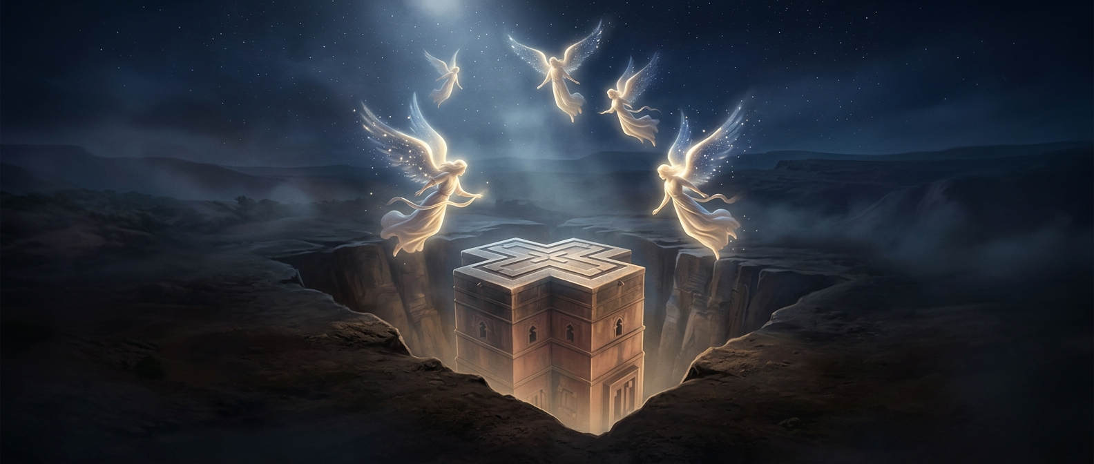 King Lalibela built churches using a crew of angels