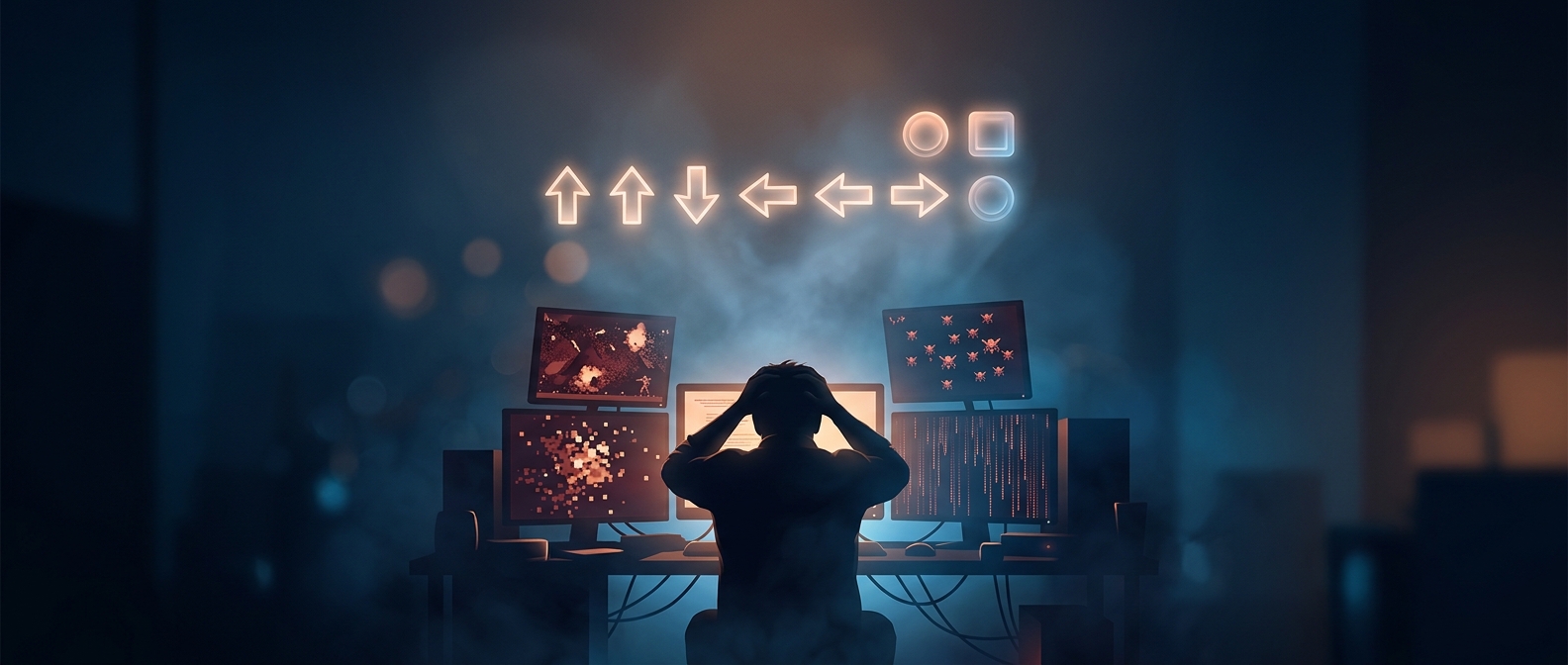 The cheat code born from a developer's frustration