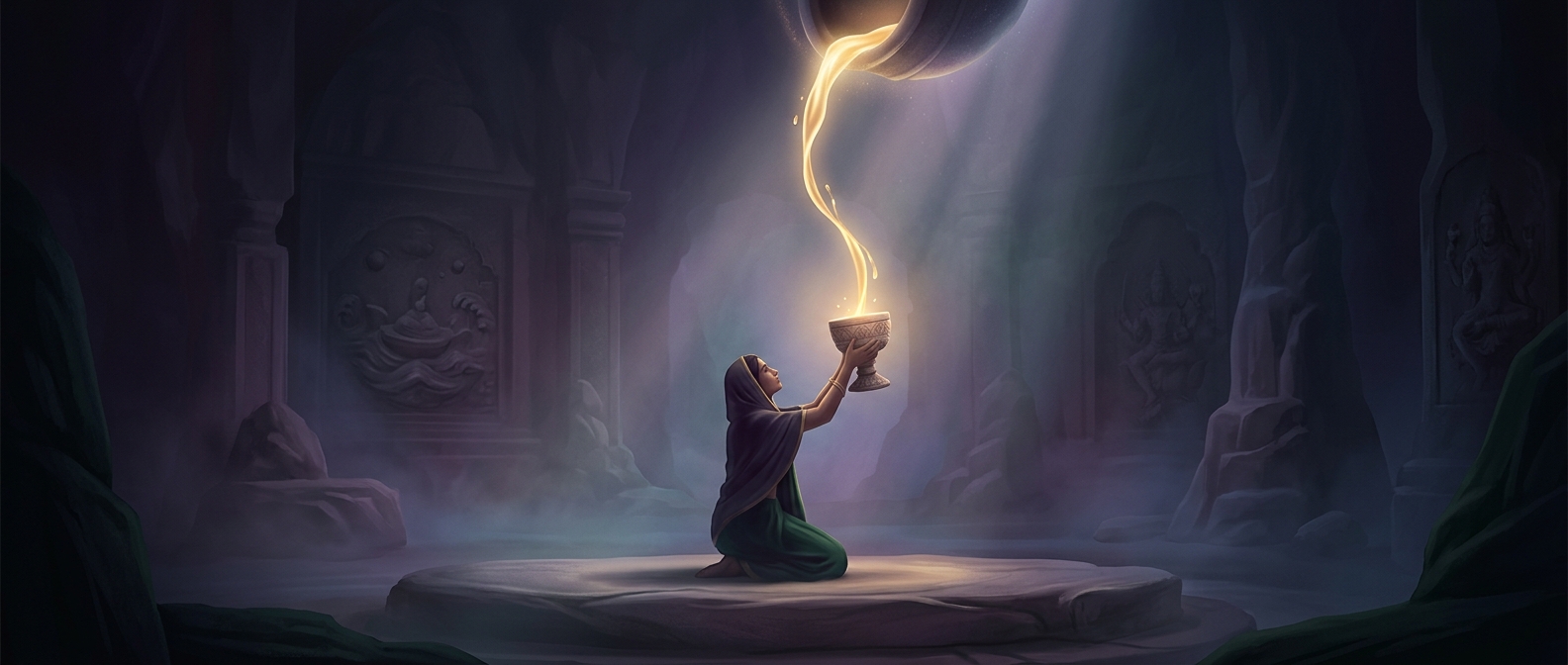 Amrita is the legendary nectar of immortality