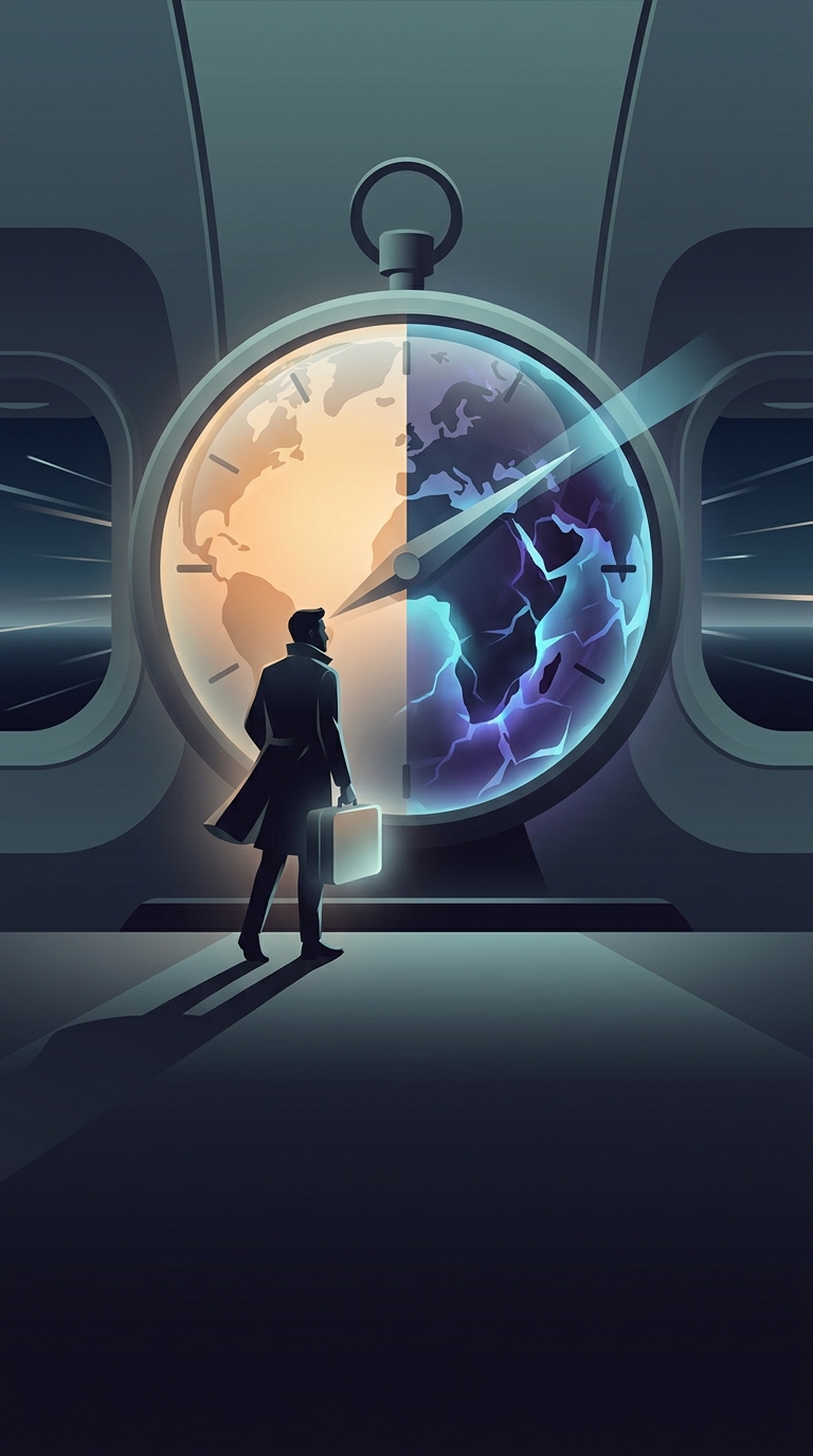 Science proves that jet lag is significantly worse when you travel in one specific direction. Which way?